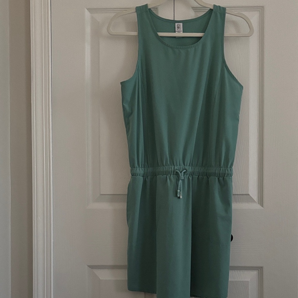 Athleta light green Sleeveless Mini Dress